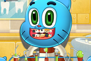 可爱宠物看牙医