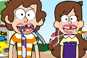 梅布尔和北斗星看牙医