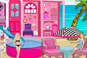 芭比娃娃的海滩房