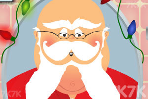 圣诞老人刮胡子