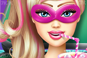 芭比超人嗓子发炎