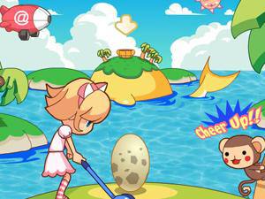 美女打蛋还鲸鱼