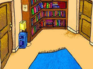 罪案现场九水彩房间