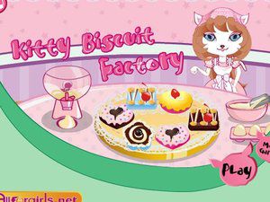 美女制作美味蛋糕 