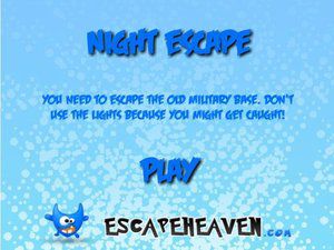 逃出黑夜军事基地