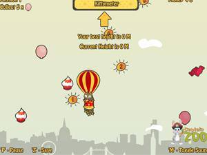 小猫的甜点热气球