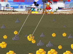 双人版米老鼠唐老鸭黄