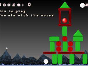 圣诞节弹弓射击