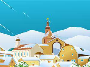 圣诞节女孩逃生