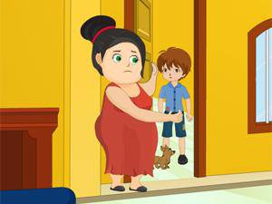 圣诞礼服的线索