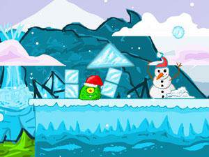 弹射雪球打怪物