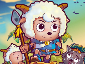  羊年喜羊羊大拼图