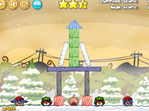 不愤怒的小鸟圣诞版