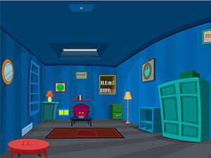 深蓝色房子逃脱