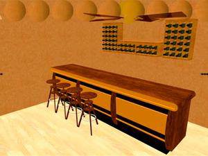 逃出古老的酒吧