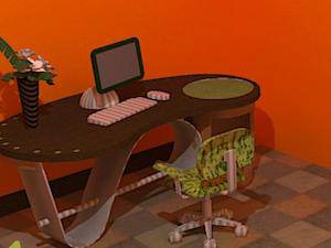 逃出橘红色房间