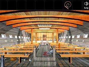 凯撒大帝逃出海盗船