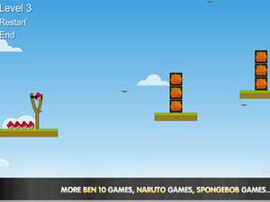 愤怒的小鸟打南瓜