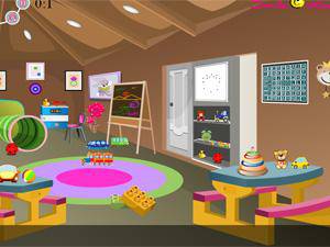 逃离幼儿园教室