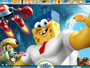 海绵宝宝电影找东西