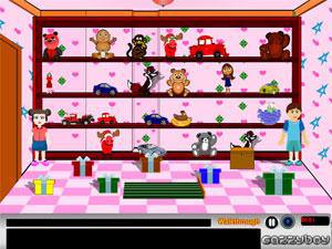 逃离娃娃礼品店