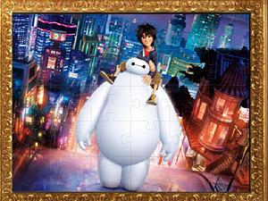 超能陆战队拼图