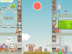 建筑工地盖房子