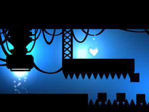 发光方块寻爱心 