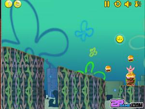 海绵宝宝发现蟹堡汉堡