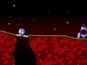 蓝色小球的太空之旅