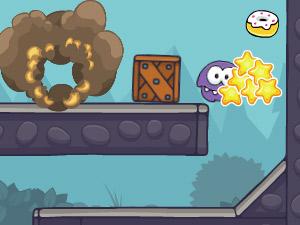 萌小怪吃甜甜圈