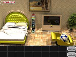 逃出运动员房间