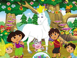 可爱朵拉找数字