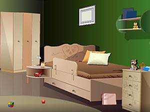 顽皮的孩子逃脱