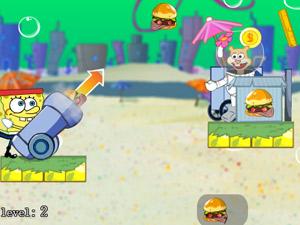 海绵宝宝大炮汉堡