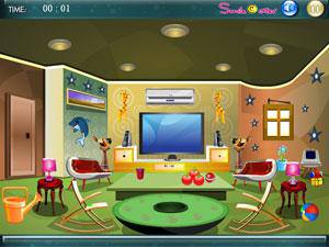 逃出豪华的客厅