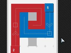 彩色方块占格子