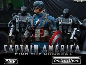 美国上尉找数字 