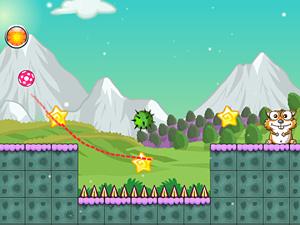 大眼松鼠吃糖果