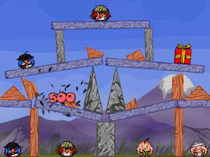 不愤怒的小鸟关卡全开无敌版