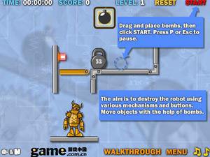 摧毁机器人炸药版