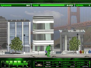 绿巨人毁灭城市