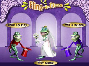 青蛙新娘抛绣球