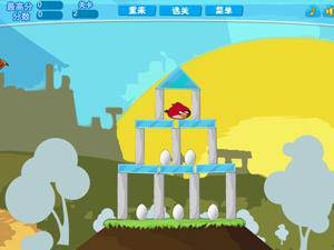 砸死愤怒的小鸟