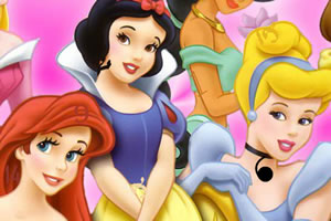 迪士尼公主们找数字