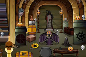万圣节邪恶小屋逃脱