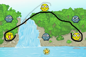 画线开心小球选关版