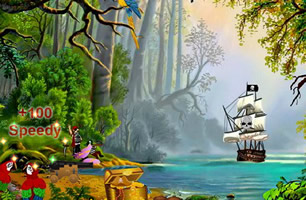 海盗岛屿找东西