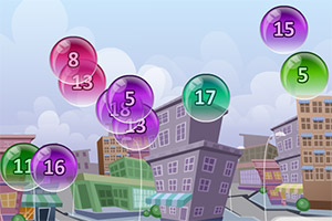 泡泡数学加法练习