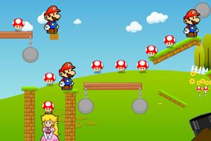 马里奥奔向公主选关版